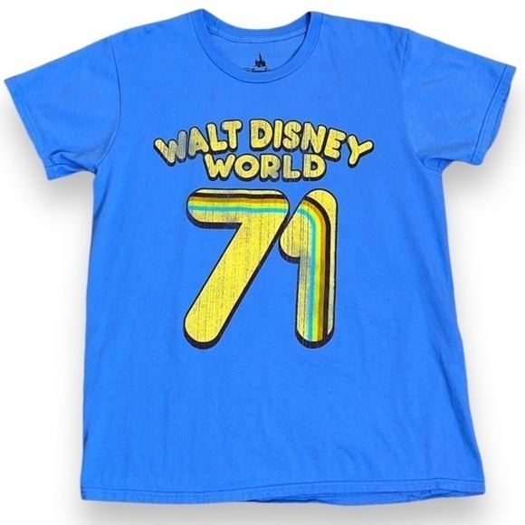 Disney Parks Women's '71 Graphic T Shirt Walt Disney World 1971 Medium - Picture 1 of 9